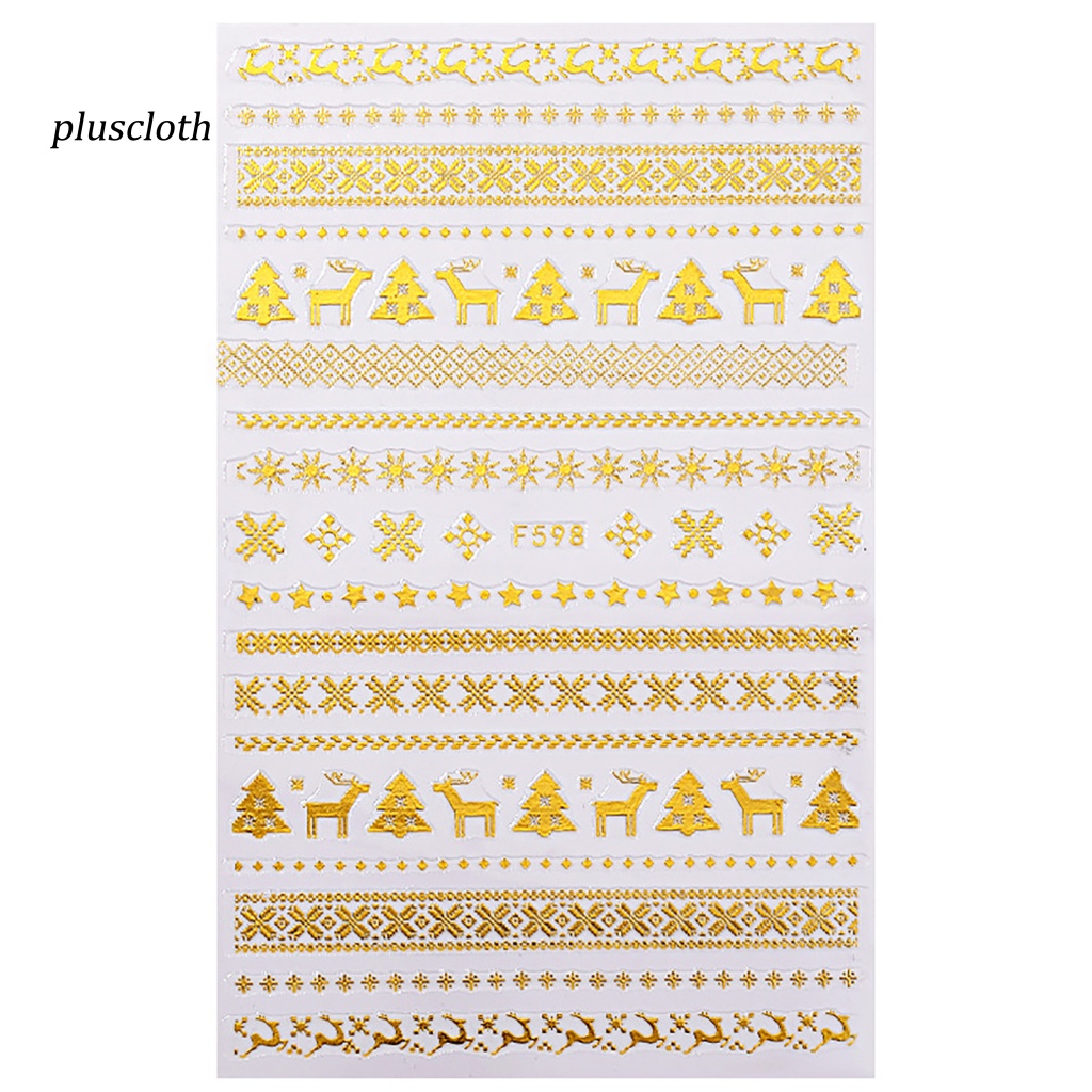 Miếng Dán Móng Tay Nhiều Họa Tiết Trang Trí Cho Nữ