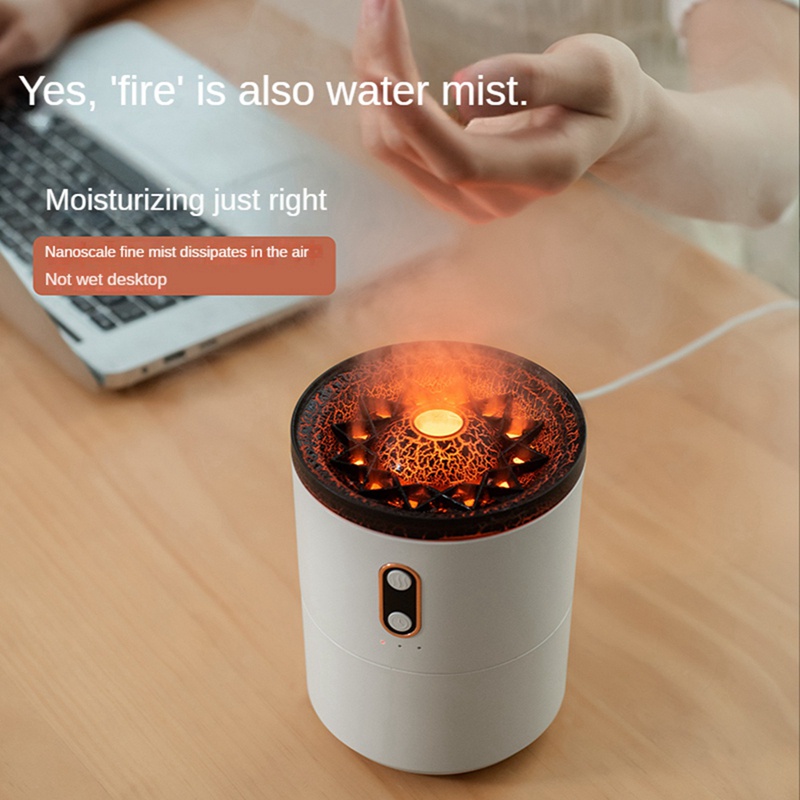 Máy Phun Sương Tạo Độ Ẩm Không Khí 450Ml Kết Nối USB