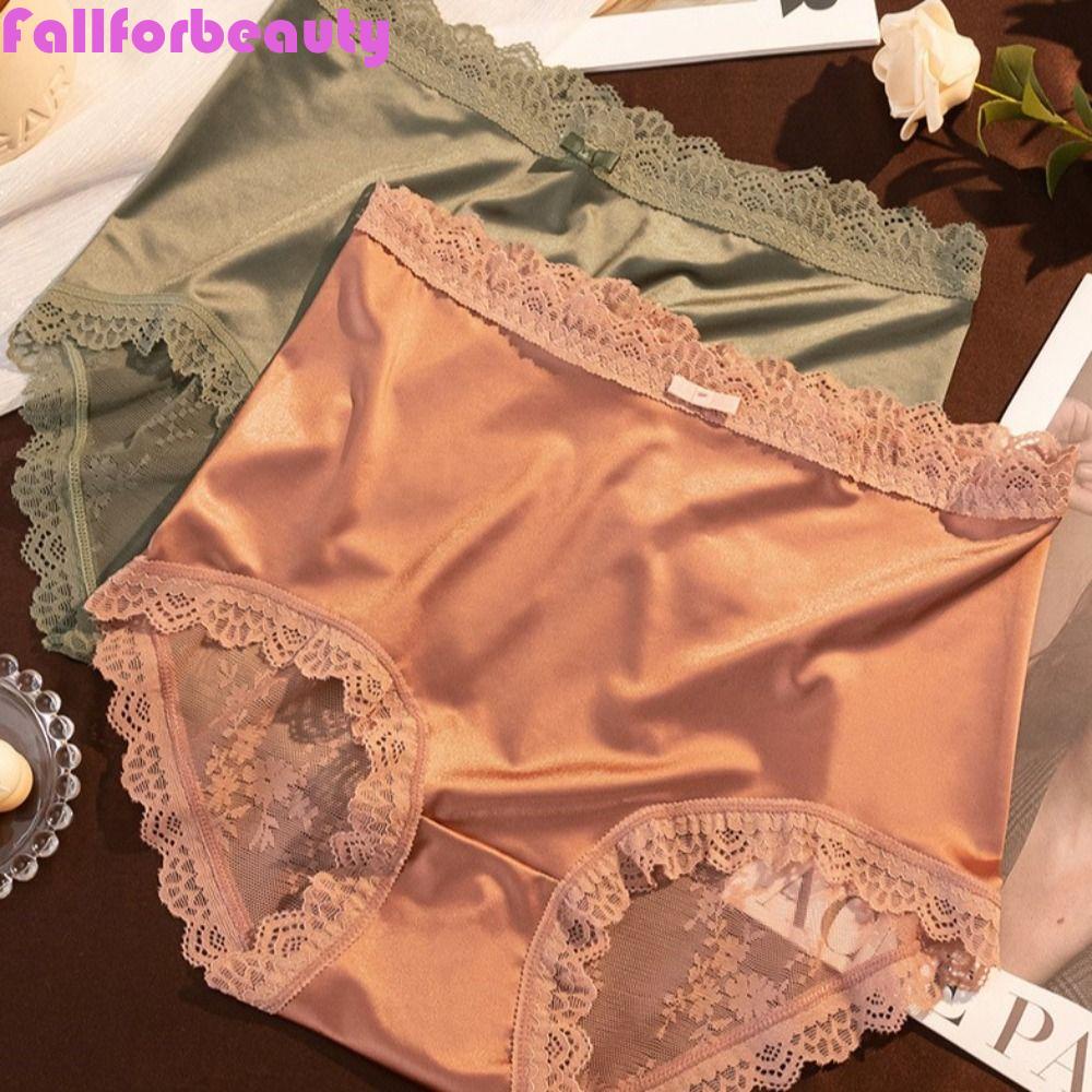 Fallforbeauty Quần Lót Nylon Mềm Mịn Thoáng Khí Không Đường May Siêu Mỏng Phong Cách Hàn Quốc