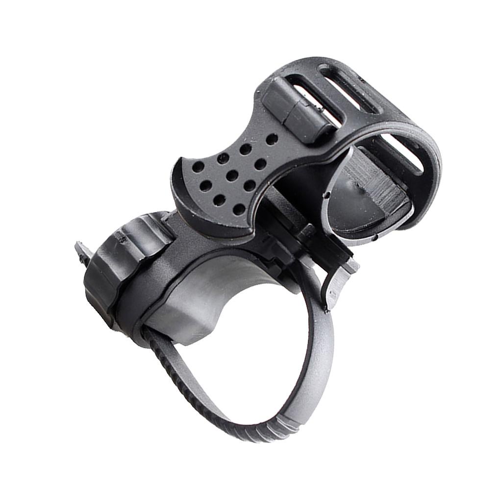 Giá Đỡ Đèn Pin Gắn Tay Lái Xe Đạp Có Thể Xoay Được