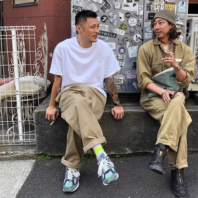 Quần Dài Dáng Rộng Cỡ Lớn In Chữ Walker Cá Tính