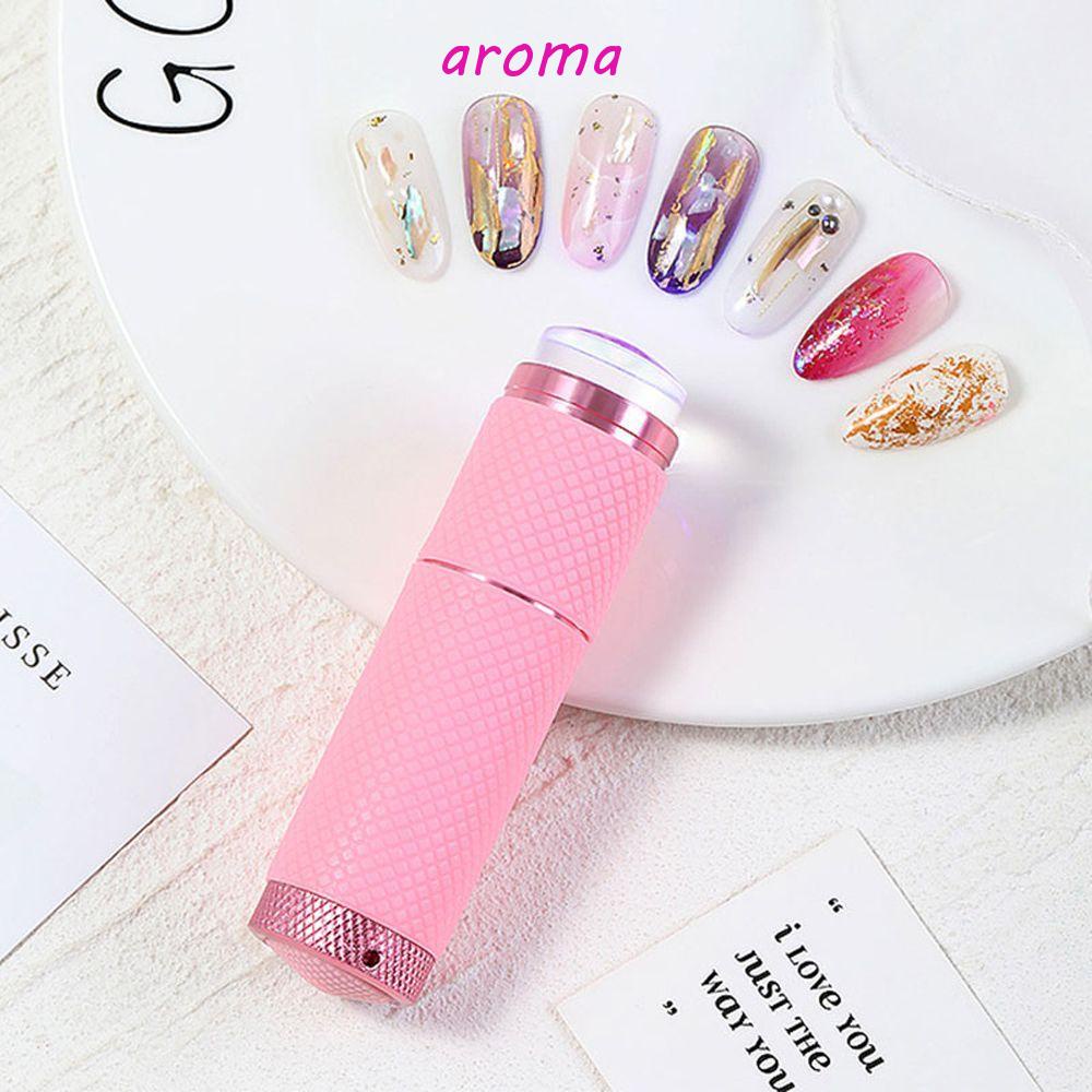 Đèn Hong Khô Móng Tay Bằng Silicone 9 Bóng LED UV Nhanh Khô Tiện Lợi