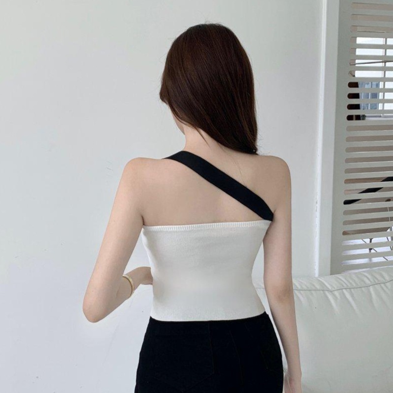 Áo Thun Không Tay Ôm Dáng Màu Trơn Thời Trang Mùa Hè Cho Nữ