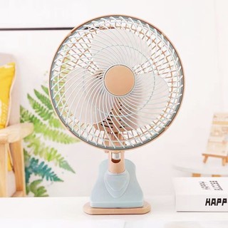 Quạt quay đầu gia dụng loại nhỏ, quạt nhỏ để bàn đầu giường ký túc xá văn phòng sinh viên, quạt điện mini không ồn