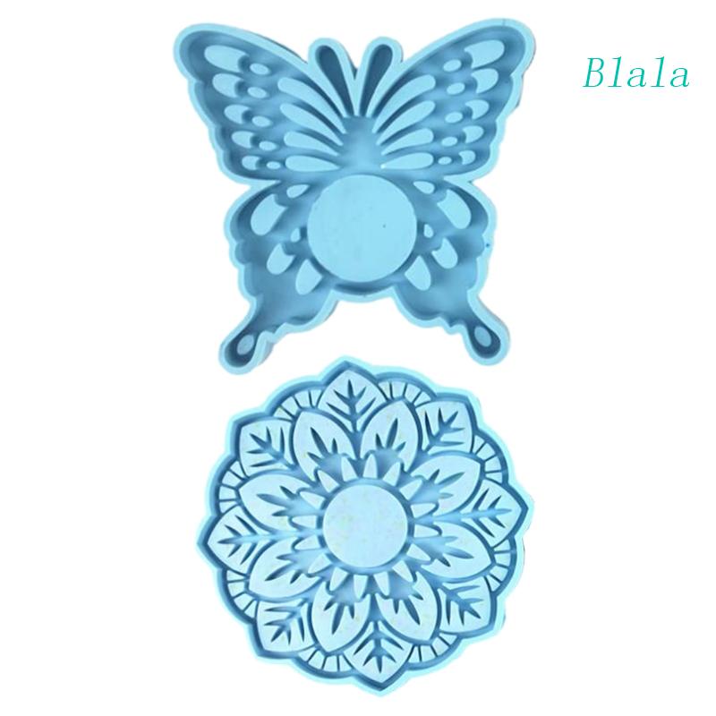 Khuôn Silicone Làm Đế Nến DIY Tiện Lợi