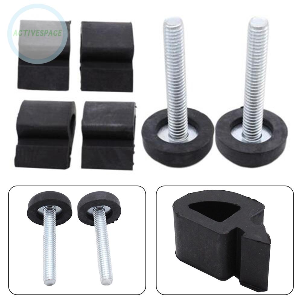 1 Set Car Truck Hood Stopper Bumper Set Accessories For Chevy 1967-72 Durable【Chevrolet】