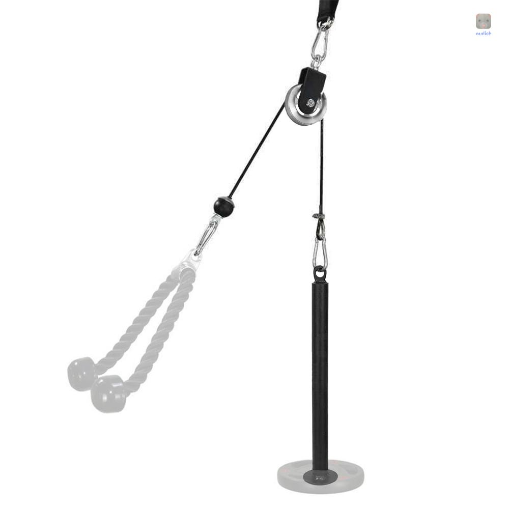 Bánh Xe Ròng Rọc Dạng Chữ U Chịu Lực Kép Không Gây Tiếng Ồn Xoay 360 Độ Chuyên Dụng Cho Máy Tập Gym