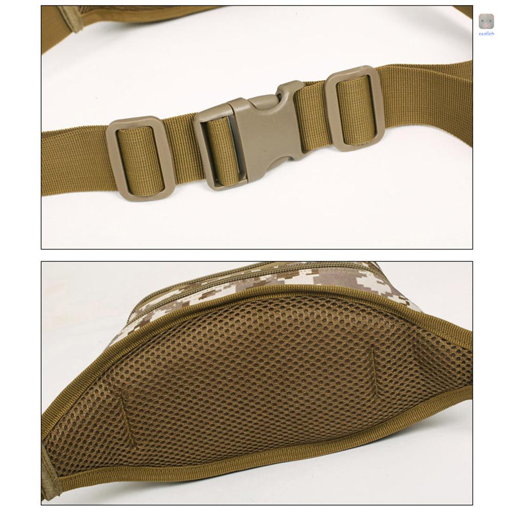 Túi Thể Thao Đeo Chéo Ngực Vải Oxford Họa Tiết Rằn Ri 900D Phong Cách Retro