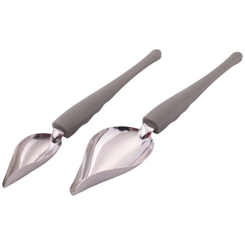 Dụng cụ nhúng kẹo 3 cái Thìa nhúng sô cô la Bộ 2 cái Thìa trang trí ẩm thực cho đĩa trang trí