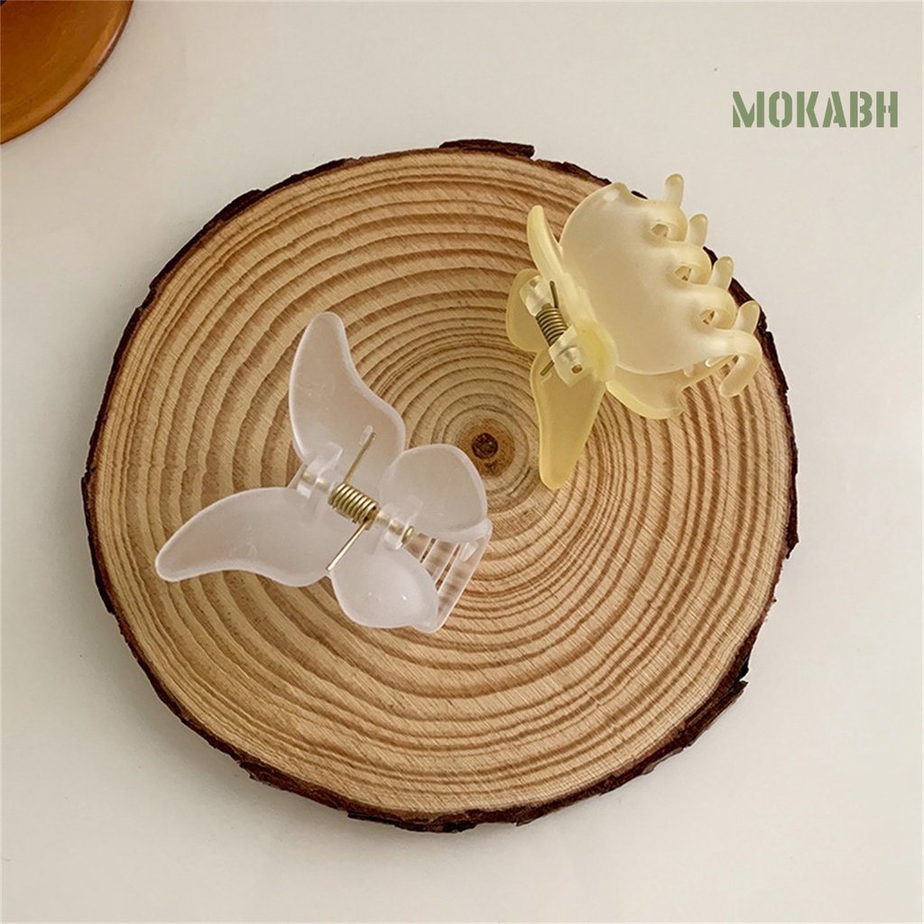 Kẹp Tóc Bằng Chất Liệu PC Chống Trượt Hình Con Bướm Dành Cho Nữ