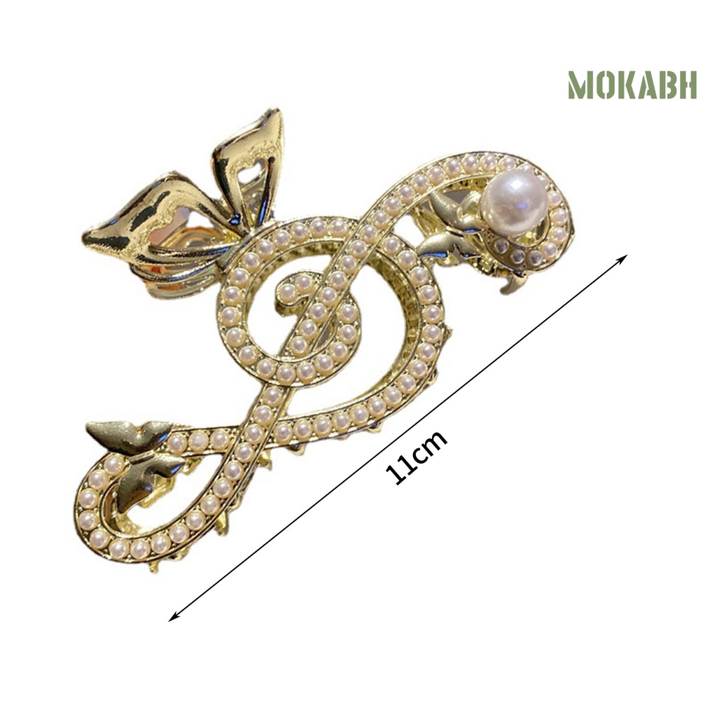 Kẹp Tóc Hình Vảy Cá / Bướm Đính Đá / Ngọc Trai Giả Chống Trượt Tiện Dụng