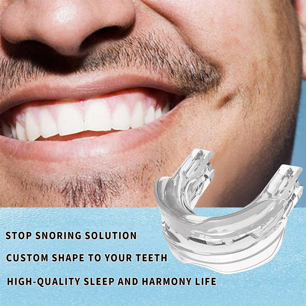 Snore Eliminator Multi-Adjustable Anti Snoring Mouth Guard | Bruxism Sleep Aid Mouthpiece