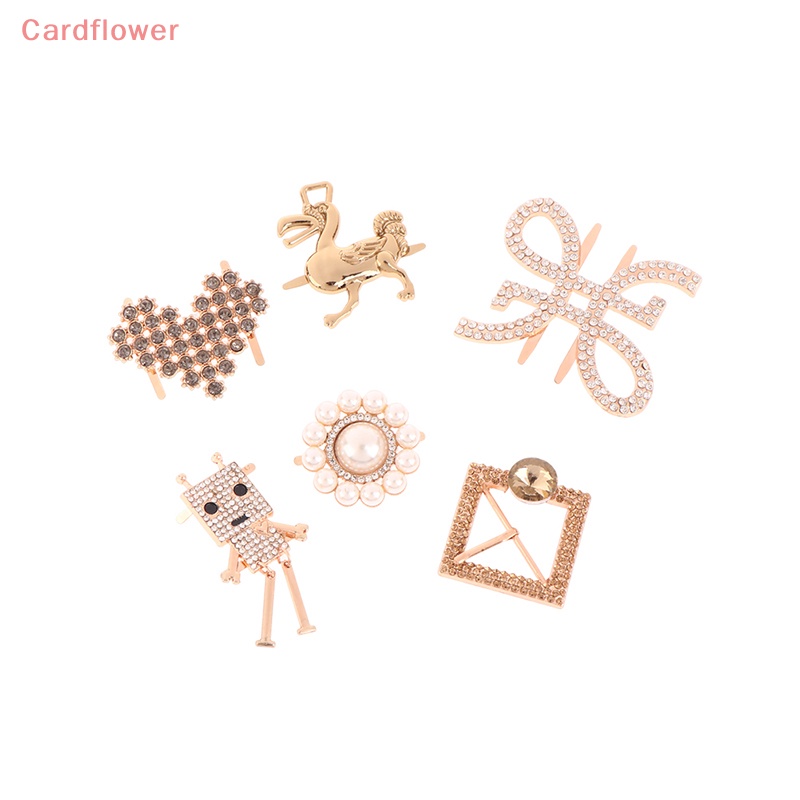 1 Cặp Kẹp Giày Cao Gót Đính Đá Trang Trí Mới Cho Cô Dâu