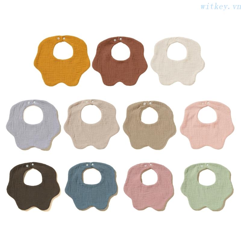 Yếm Em Bé Nhiều Lớp Mềm Mại Và Thấm Hút Tốt Nhỏ Gọn Tiện Dụng