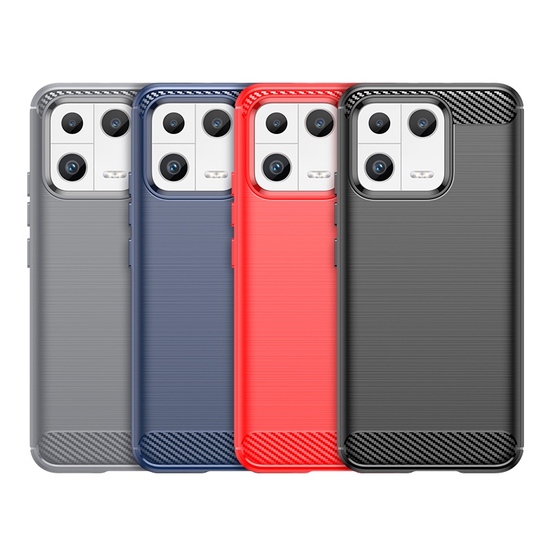 Ốp Điện Thoại Sợi Carbon Cho Xiaomi 13 12 Lite NE 12S 11T 12T Pro Mi 12 13 Ultra 12X Civi 2 Mi 11 Lite / Pro / Ultra 5G