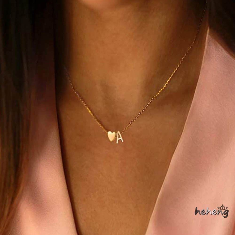 Vòng cổ 26 Chữ Cái Sáng Tạo Không Phai Màu Phong Cách Thanh Lịch