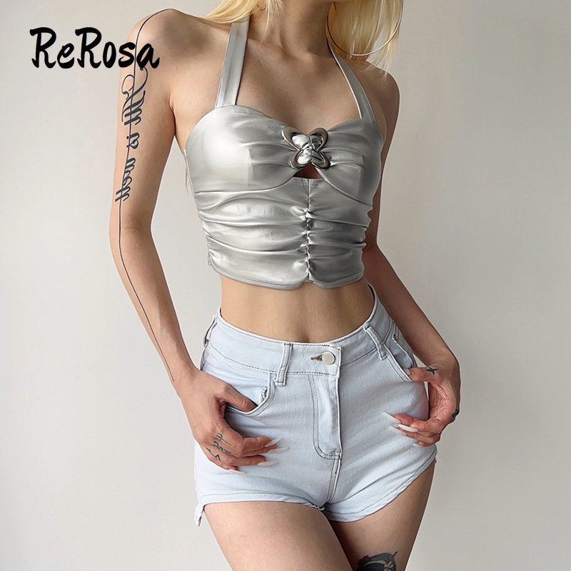 Áo Hai Dây Màu Trơn Họa Tiết Bươm Bướm Thời Trang 2023 Quyến Rũ Cho Nữ