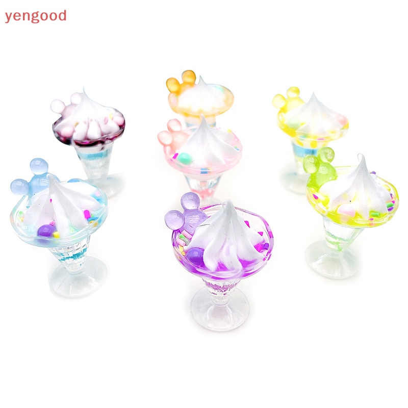 1 Que Kem Dạ Quang Mini Bằng Nhựa Resin Dễ Thương Dùng Trang Trí DIY