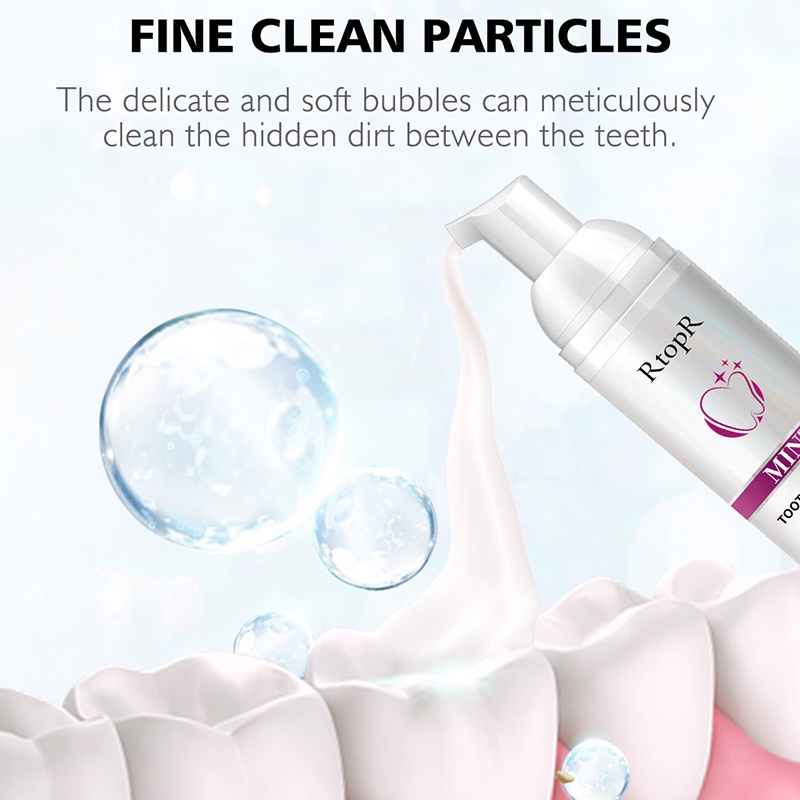 Tuýp Kem Đánh Răng 60ml Làm Trắng Loại Bỏ Vết Bẩn Chăm Sóc Răng Miệng