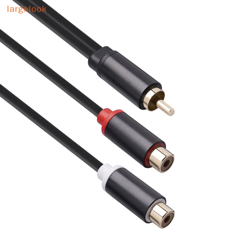 Cáp ChuyểN ĐổI Âm Thanh 2RCA Lỗ CắM Sang ĐầU CắM 1RCA Chuyên DụNg