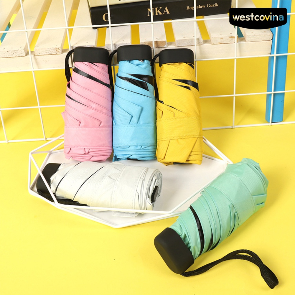 [COD]☁Dù Gấp Mini Bỏ Túi Chống Tia UV Tiện Dụng