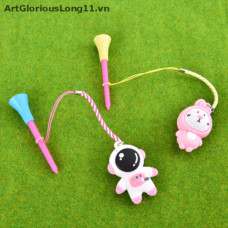 1 Chiếc Tee Cao Su Gắn Bóng Golf Chống Mất Họa Tiết Hoạt Hình