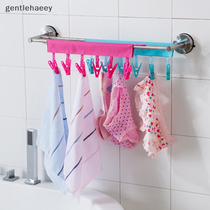 Móc Treo Vớ 6 Kẹp Phơi Khô Đồ Dùng Tiện Dụng Mang Theo Du Lịch