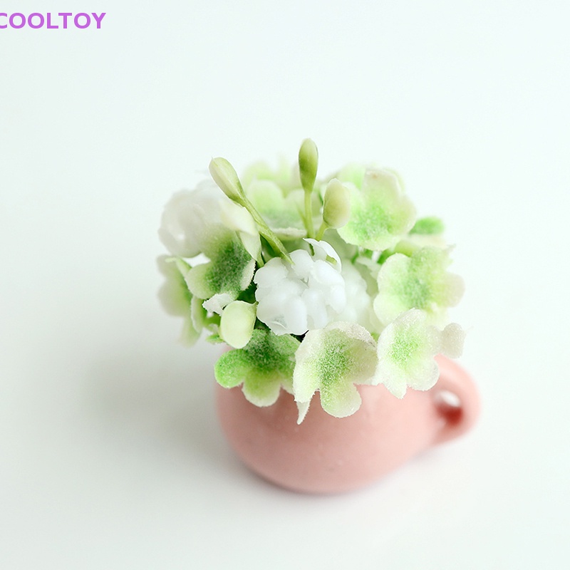 Bình Hoa Mini 1 / 12 Màu Sắc Ngẫu Nhiên Trang Trí Nhà Búp Bê