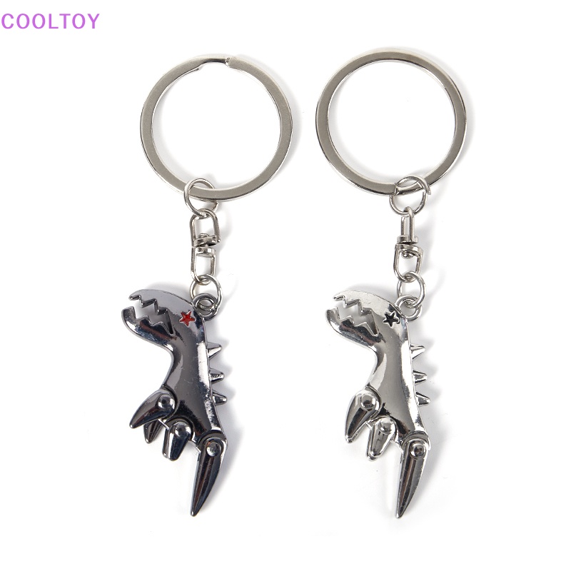 Móc Khóa Kim Loại Hình Khủng Long 3D Sáng Tạo