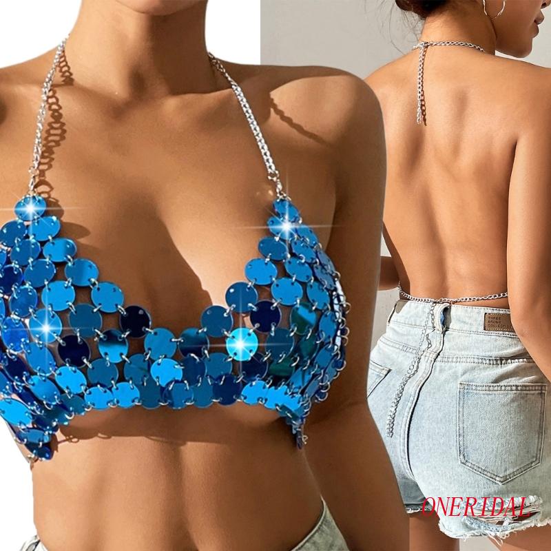 Áo Ngực Khoét Lỗ Lấp Lánh Gợi Cảm Cho Nữ