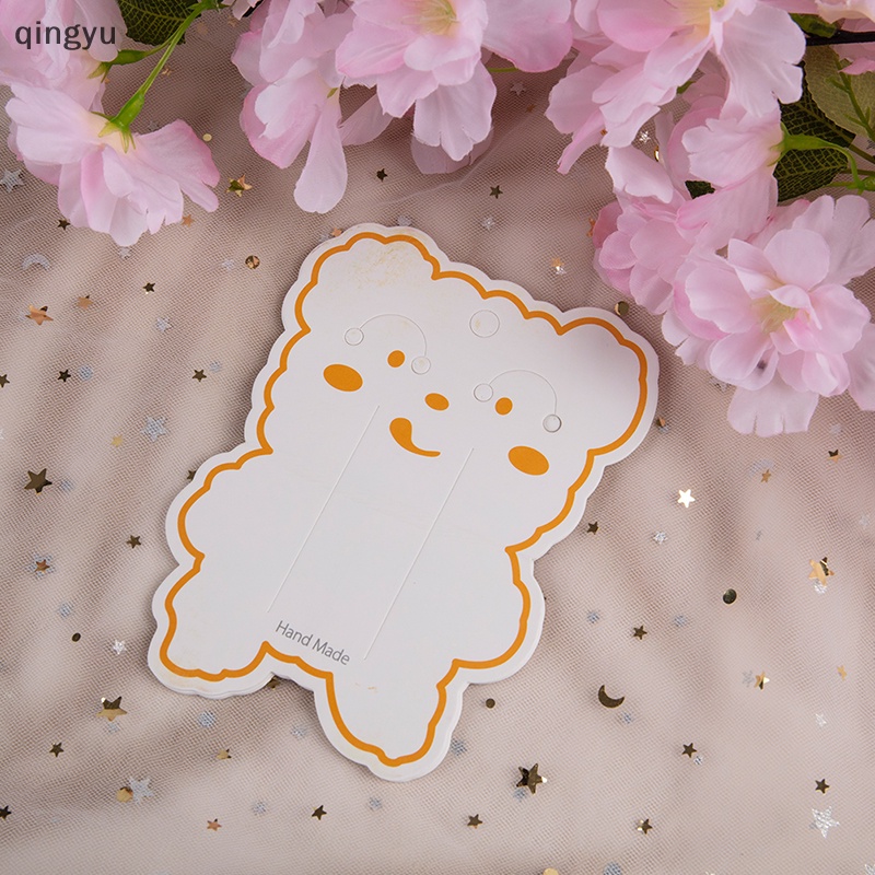 Set 50 Kẹp Tóc Hình Gấu Hoạt Hình DIY Dành Cho Trẻ Em