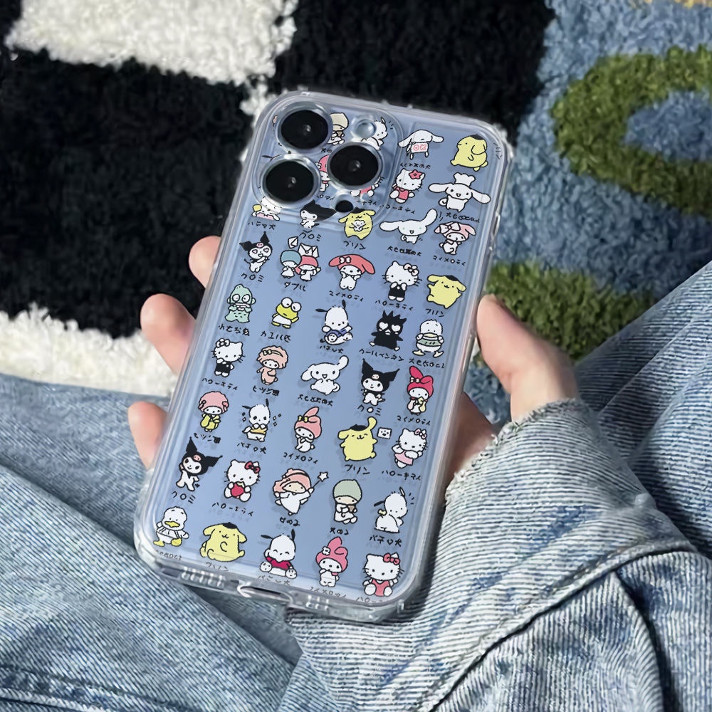 ✅Ốp Điện Thoại Dẻo Họa Tiết Hoạt Hình Mèo Kitty Dễ Thương Chống Sốc Cho Iphone12 6In 7813iPhone12 plus1114pro