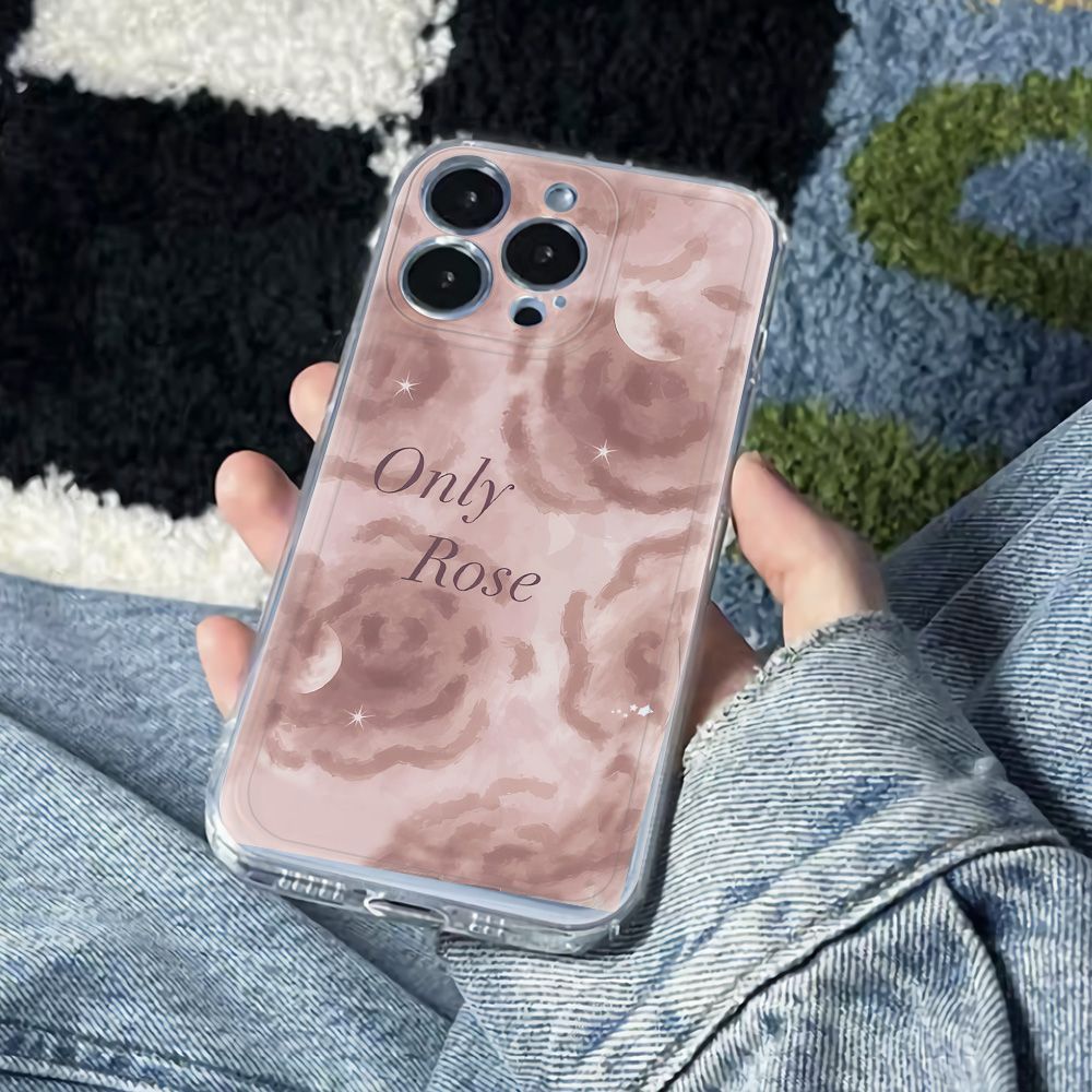 ✅Găng Tay Mềm Chống Trượt Phong Cách Đơn Giản 6In Với 6 Kiểu Tùy Chọn781113Ốp Điện Thoại Hình Hoa Hồng Xinh Xắn Cho Iphone 12Plus 14pro