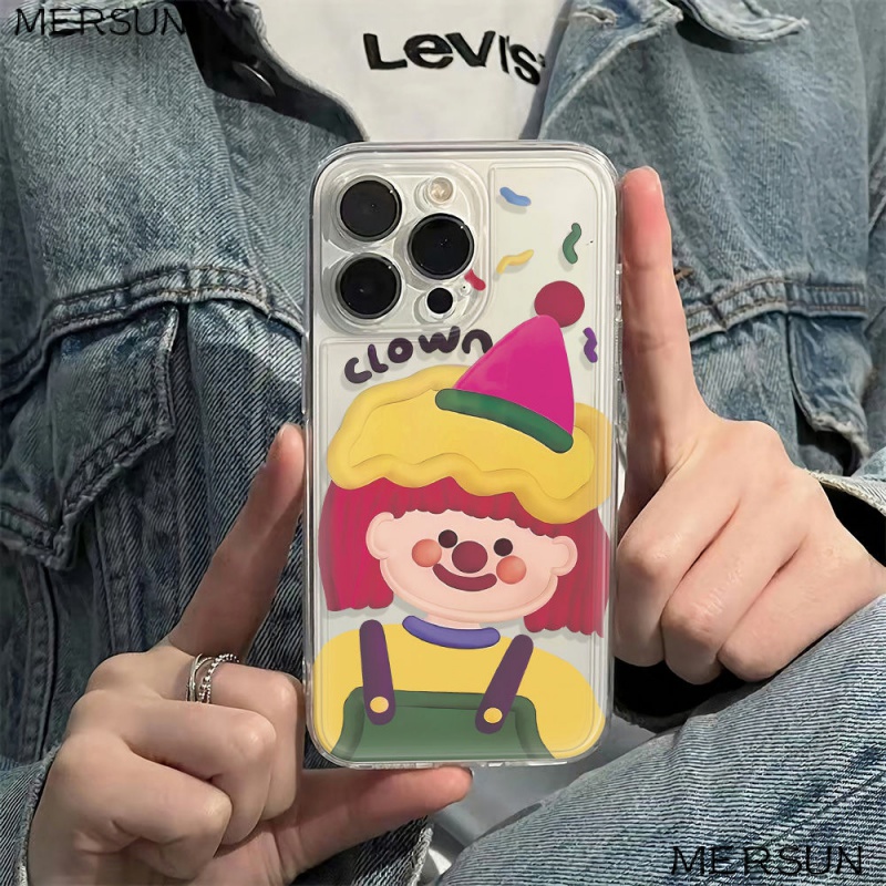 ✅Ốp Điện Thoại Mềm Hình Cô Gái Đơn Giản Chống Sốc Cho Iphone 14Pro + 11 Max 7813I 12 6 Inch