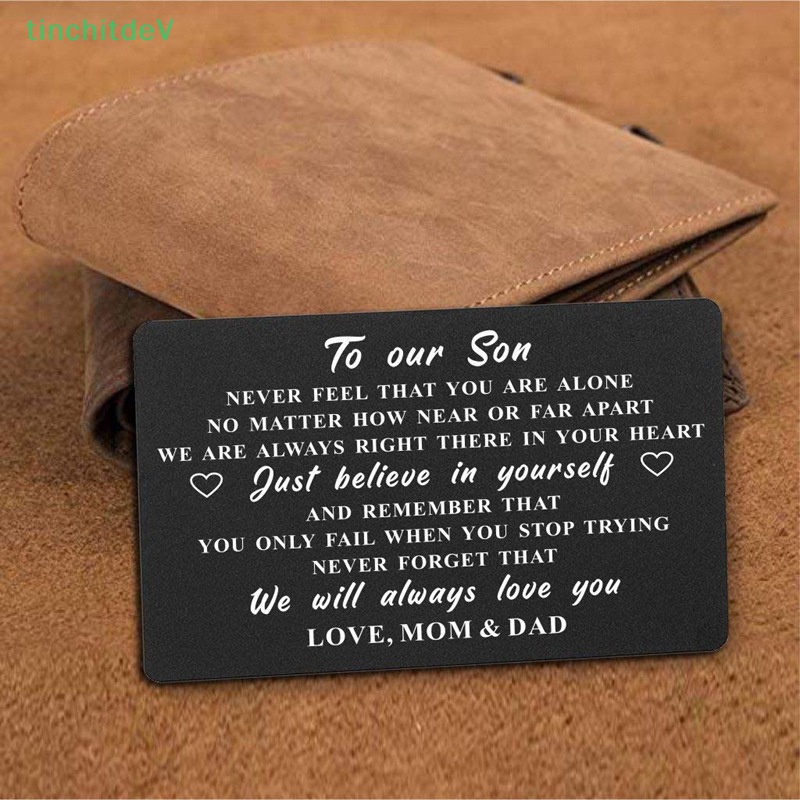 [TinchitdeV] Ví Đựng Thẻ Bằng Thép Không Gỉ Cho Husband Boyfriend Wife Girlfriend Valene Quà Tặng Sinh Nhật [Mới]