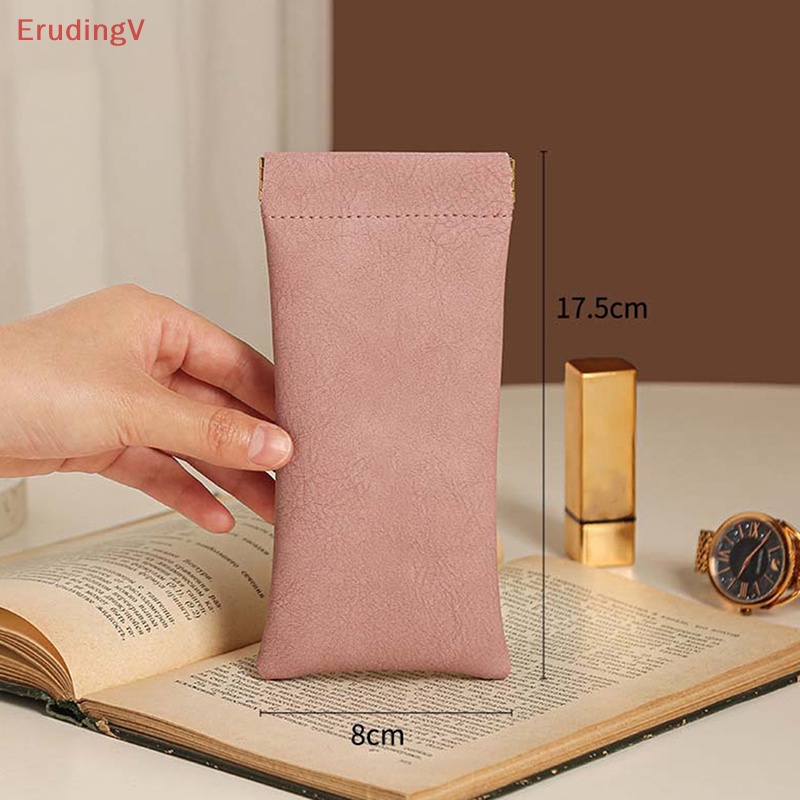 Túi Đựng Mắt Kính Cầm Tay Bằng Da PU Chống Nước