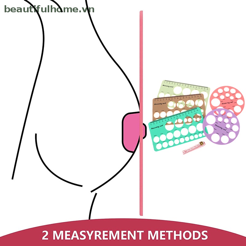 Dụng Cụ Thước Hút Sữa Mẹ Bằng Silicone Tiện Dụng