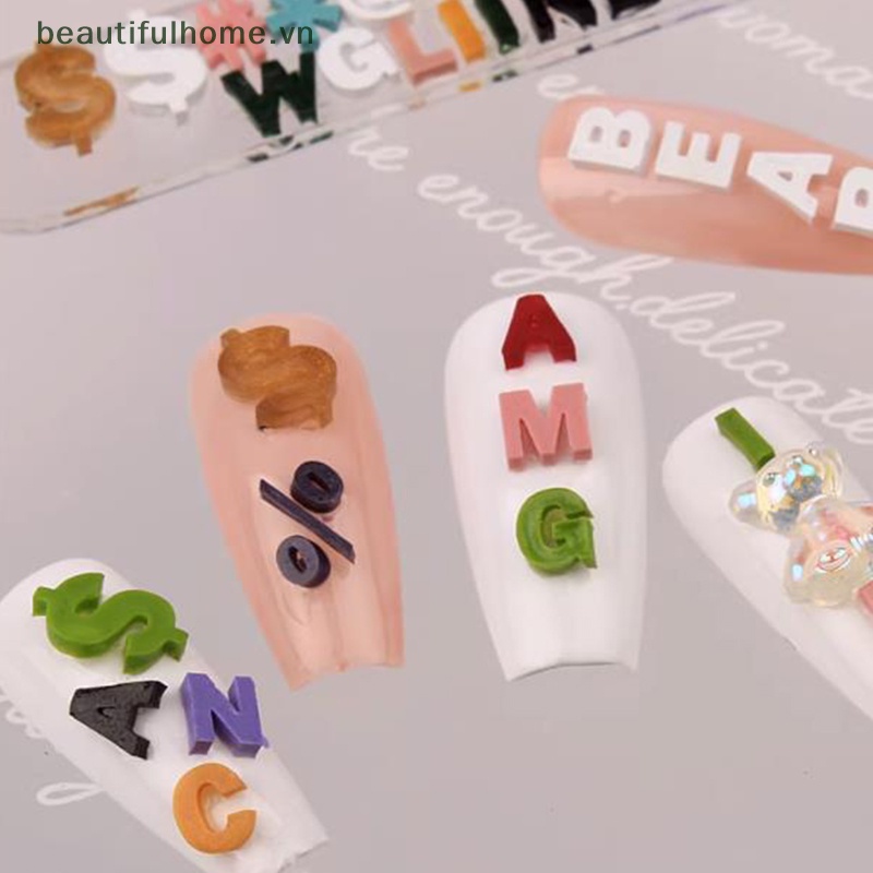 Khuôn Silicone Tạo Hình Làm Móng Tay 3D DIY