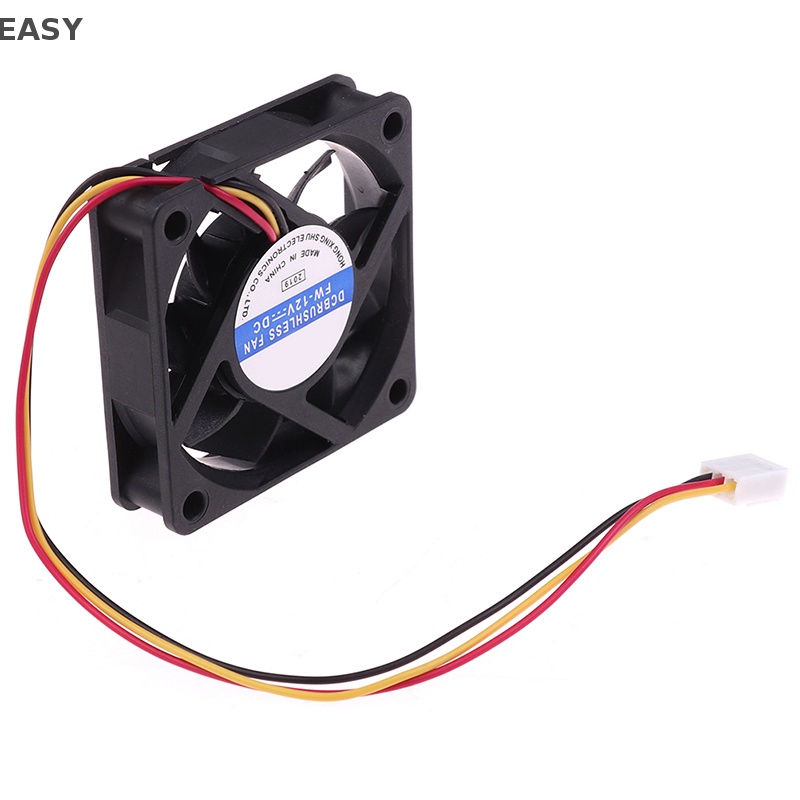 1 Quạt Tản Nhiệt Mini 6010 60mm 60 * 60mm 12V 3Pin