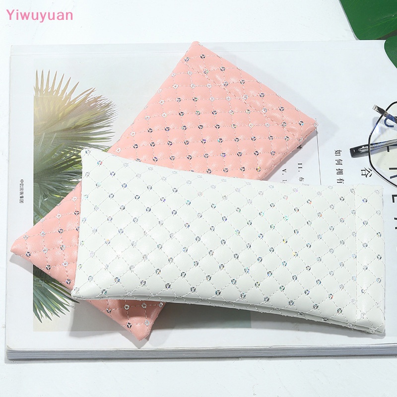 < Yiwuyuan > Túi Da PU Đựng Điện Thoại Mắt Kính Cầm Tay Thời Trang Mới