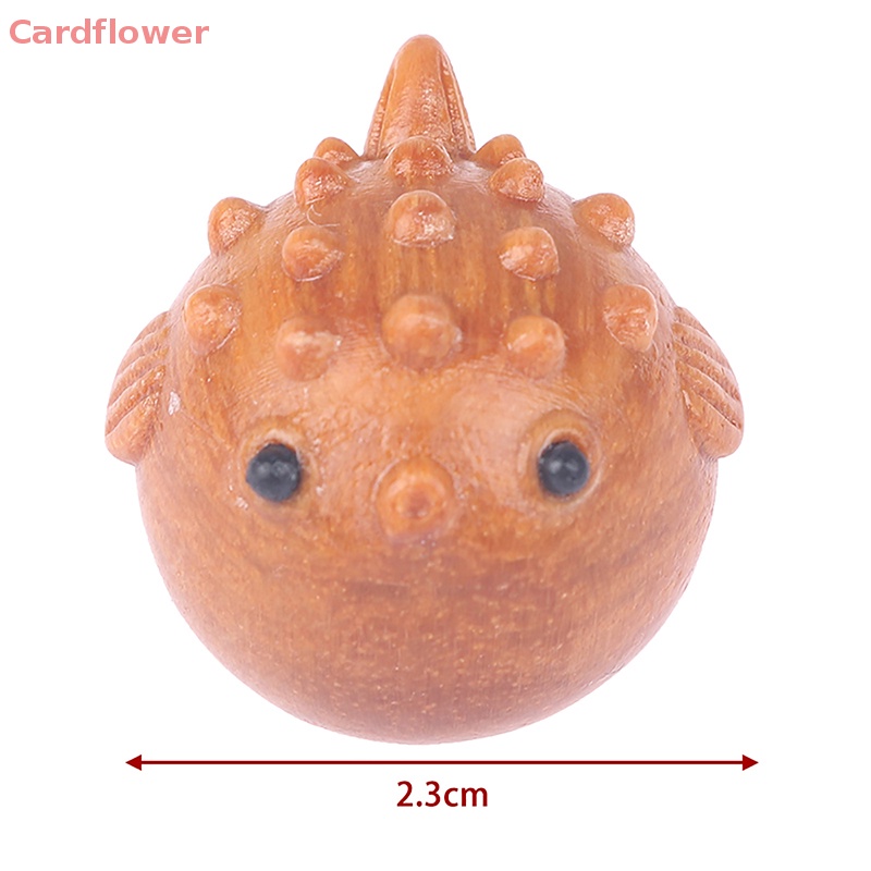 < Cardflower > Móc Chìa Khóa Khắc Hình Động Vật Đáng Yêu Trang Trí Thủ Công DIY Mới