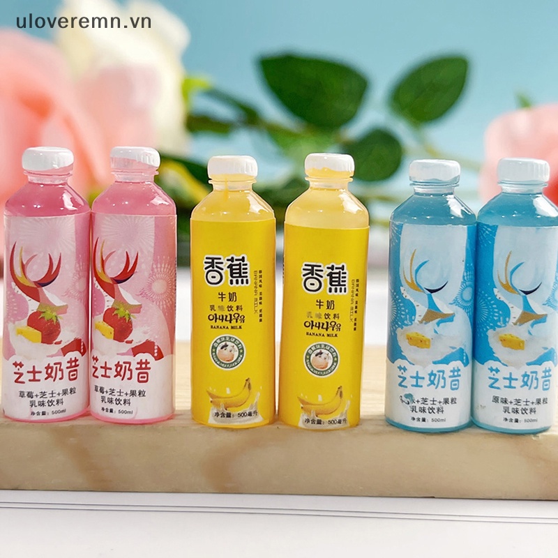 Set 10 Bình Nước Mini Tỉ Lệ 1 / 12 Cho Bé Chơi Đồ Hàng