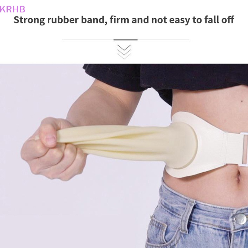 Túi Đeo Hông Bằng Silicon Thoát Nước Cho Urostomy Tiện Dụng Mới