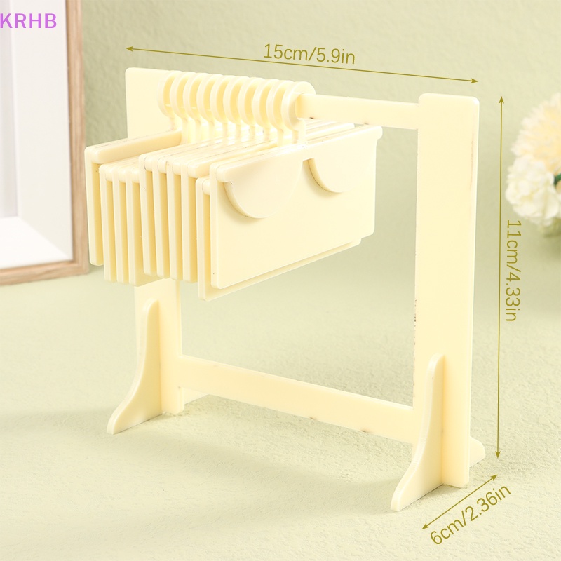 Set 10 Giá Đỡ Lông Mi Mini Bằng Acrylic Tiện Dụng Mới