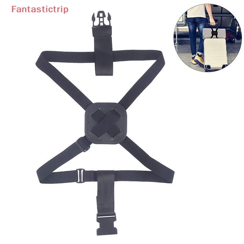 [Fantastictrip] Dây Đai Hành Lý Co Giãn Có Thể Điều Chỉnh Khóa Dễ Dàng Mang Theo Khi Đi Du Lịch Mới