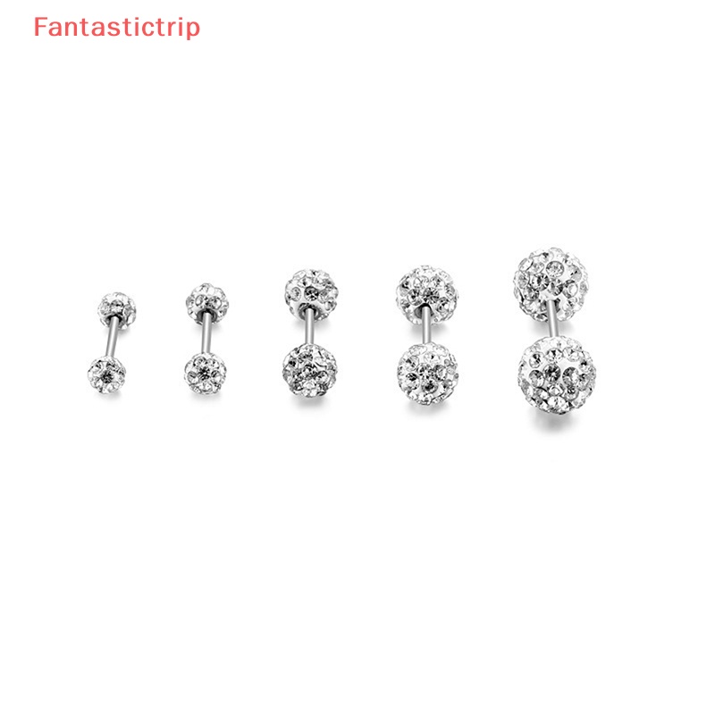 1 Khuyên Tai Bạc 925 Đính Đá Zircon Thời Trang Dành Cho Nữ