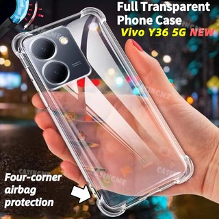 Ốp Điện Thoại Silicon Trong Suốt Có Túi Khí Chống Sốc Cho Vivo Y36 5G 2023 Y36 5G 2023 Y22 Y22S 36Y Y35 Y16 VivoY36 35 4G 5G
