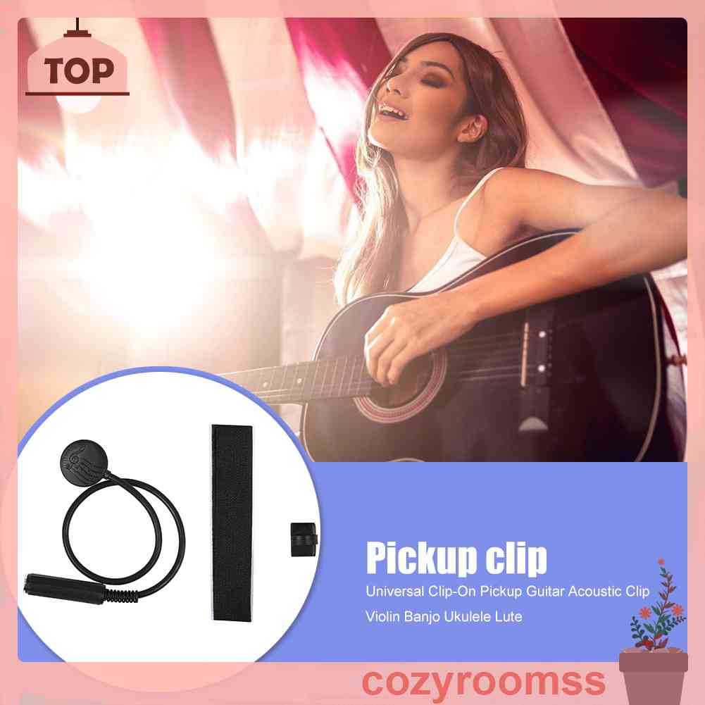 Kẹp Pickup BằNg Cao Su Cho Banjo Ukulele