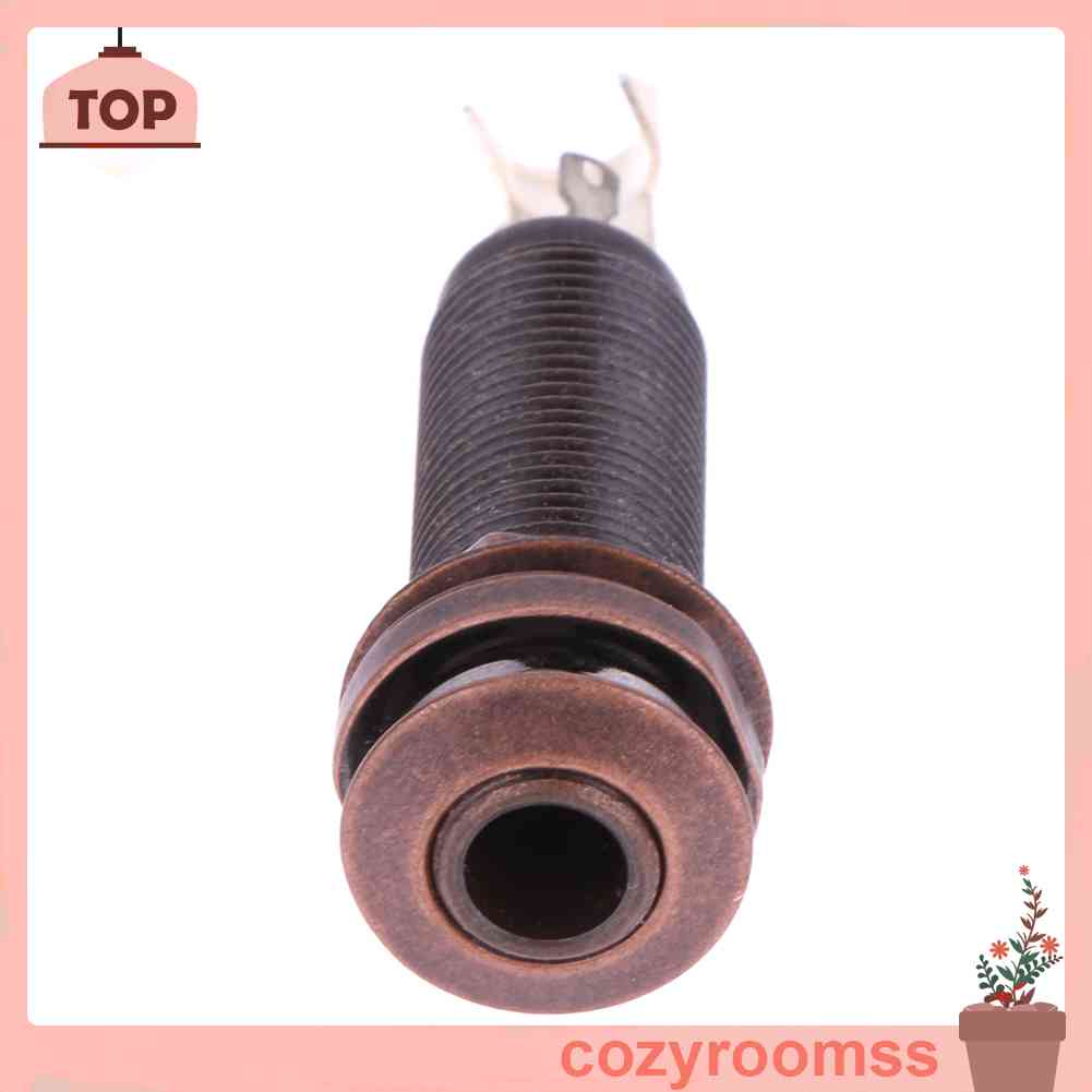 1 Jack Cắm Đầu Ra Bằng Đồng Cho Guitar Điện Acoustic