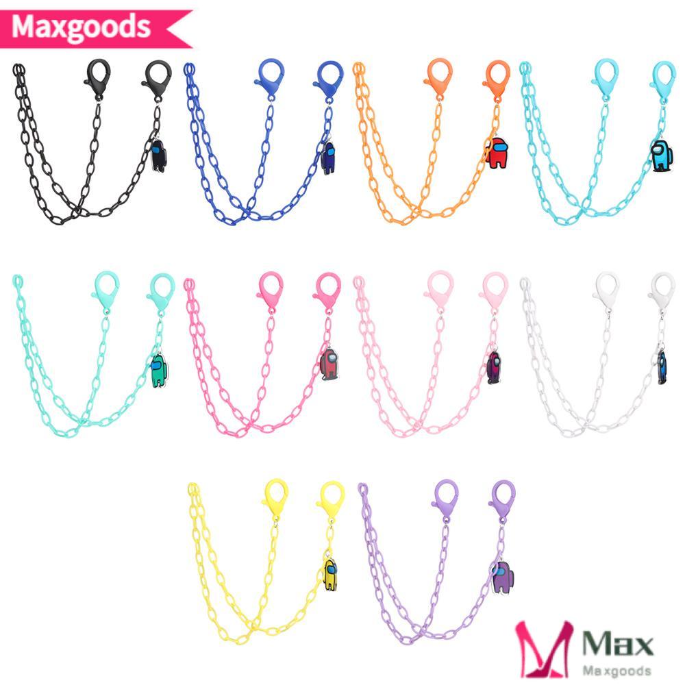 Dây Đeo Mặt Bằng Acrylic Chống Trượt Họa Tiết Hoạt Hình Xinh Xắn